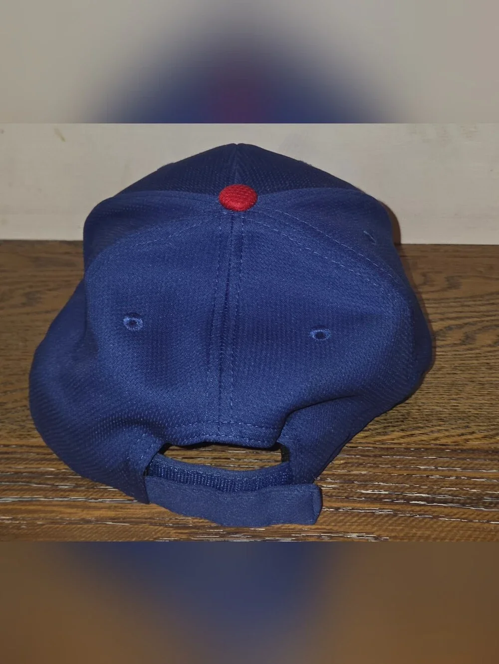 MLB - Chicago Cubs - Baseball Hat - Size: Youth - Adjustable Velcro Back - Blue